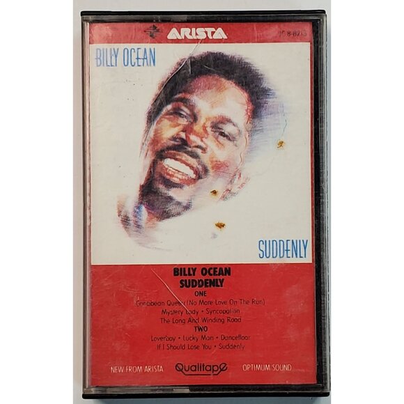 Billy Ocean Suddenly 1984 Cassette Tape Album Audio Music Caribbean Queen - Picture 9 of 9